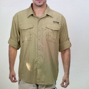 Little Donkey Andy UPF 50+ UV Protection Long Sleeve  Fishing Shirt 3XL